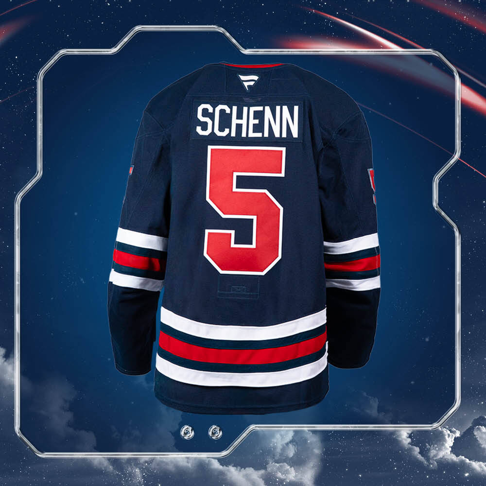 Luke Schenn #5 Game-Worn Heritage Jersey