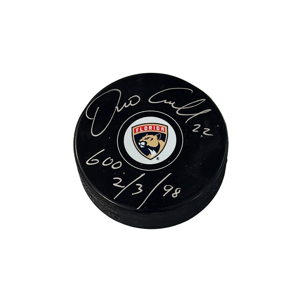 DINO CICCARELLI Signed Florida Panthers Puck - 