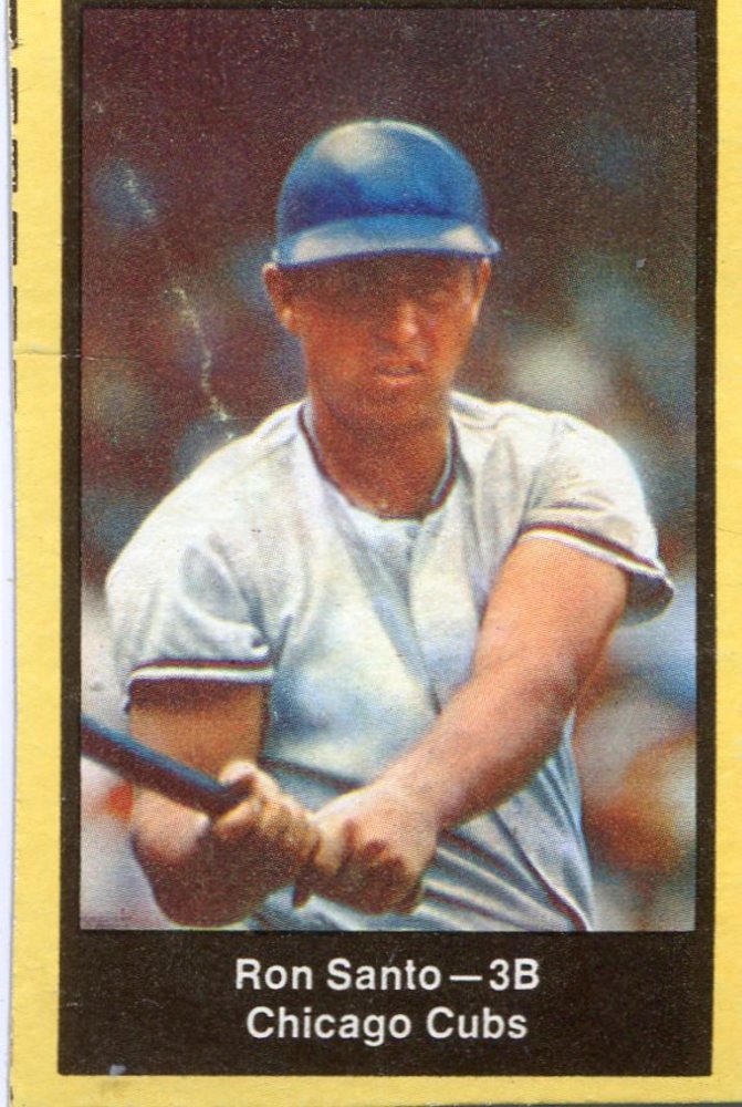 1969 Nabisco Team Flakes #21 Ron Santo S3