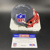 NFL - Chargers Brendan Rice Signed Blue Shield Mini Helmet