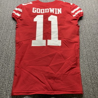 NFL - 49ers Marquis Goodwin Game Issued Jersey 2017 Season Size 38