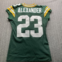 Crucial Catch - Packers Jaire Alexander Signed Game Worn Jersey (9/12/21...
