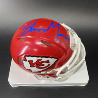 NFL - Chiefs Skyy Moore signed mini-helmet