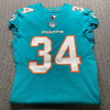 NFL - Dolphins Malcolm Brown Game Cut Jersey Size 42
