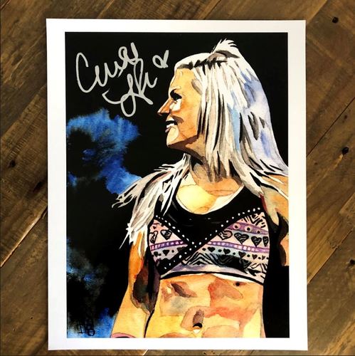 Candice Lerae SIGNED 11 x 14 Rob Schamberger Print