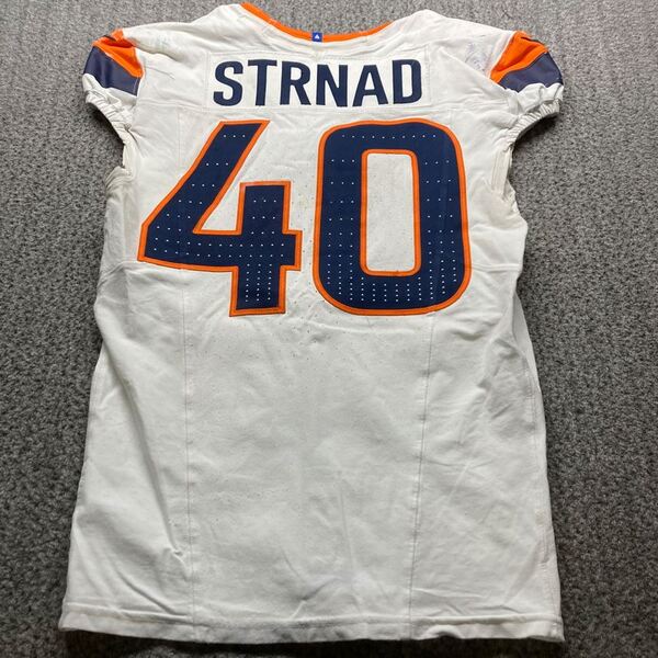 London Games - Broncos Justin Strnad Game Worn Jersey (10/12/2025) Size ...