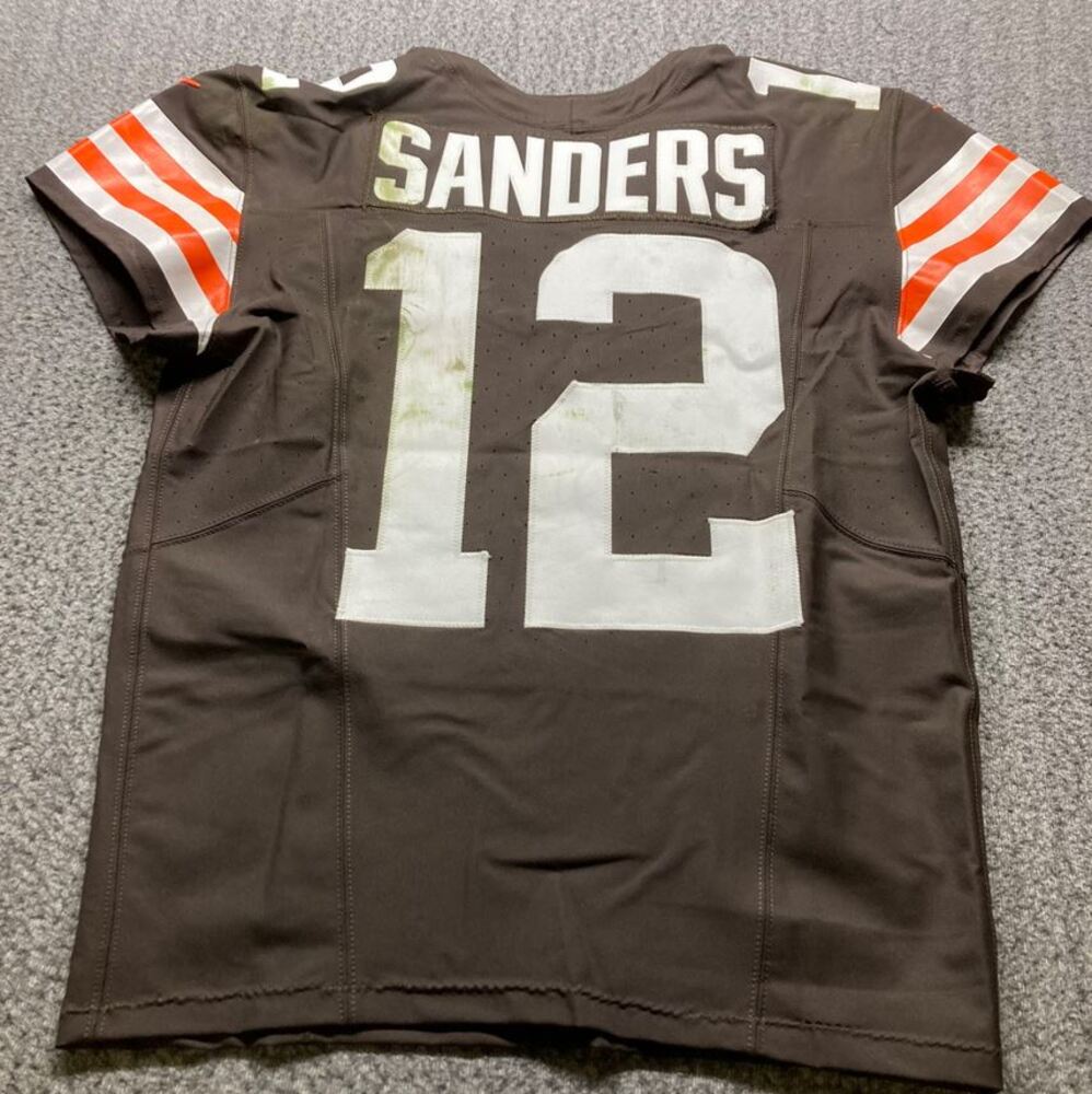 STS - Browns Shedeur Sanders Game Worn Jersey (11/16/2025) Size 44