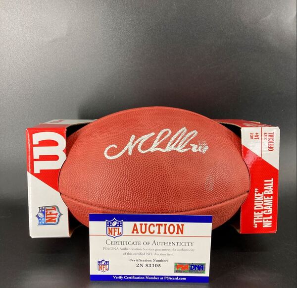 NFL - Texans Nick Chubb Signed Authentic Football