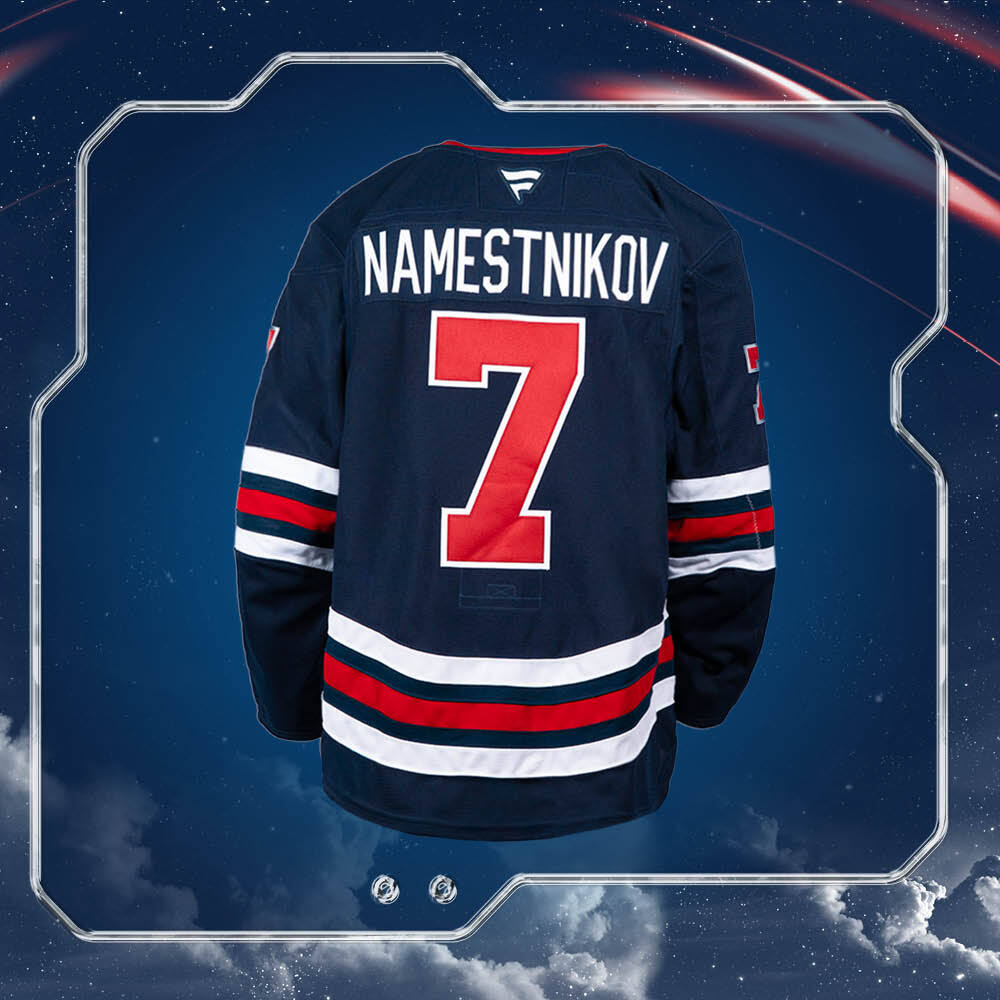 Vladislav Namestnikov #7 Game-Worn Heritage Jersey