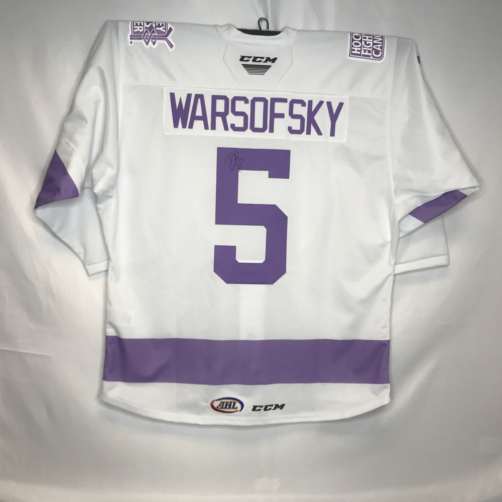 AHL Authentic WilkesBarre/Scranton Penguins Hockey Fights Cancer