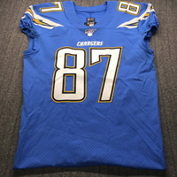 International Series - Chargers Lance Kendricks Game Worn Jersey (11/18/...