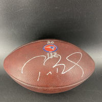 NFL - Patriots Tom Brady Signed Super Bowl LIII Game Used Football (Patr...