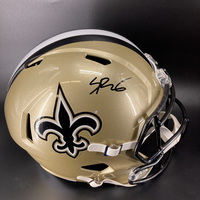 NFL - Saints Spencer Rattler Signed Replica Speed Helmet