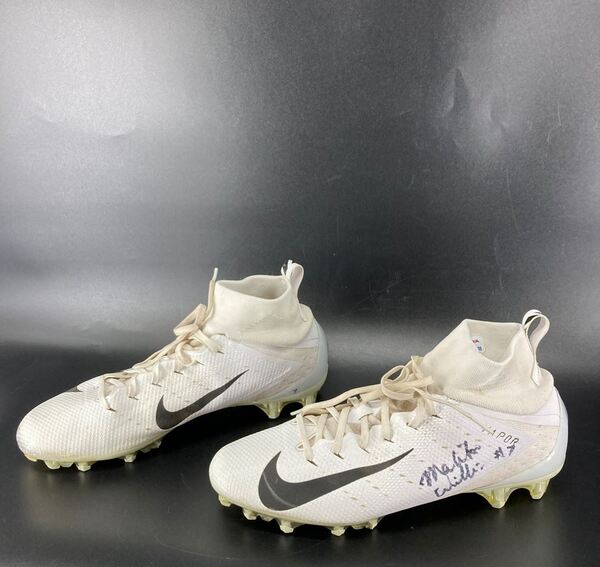 Titans - Malik Willis Signed Cleats Size 13