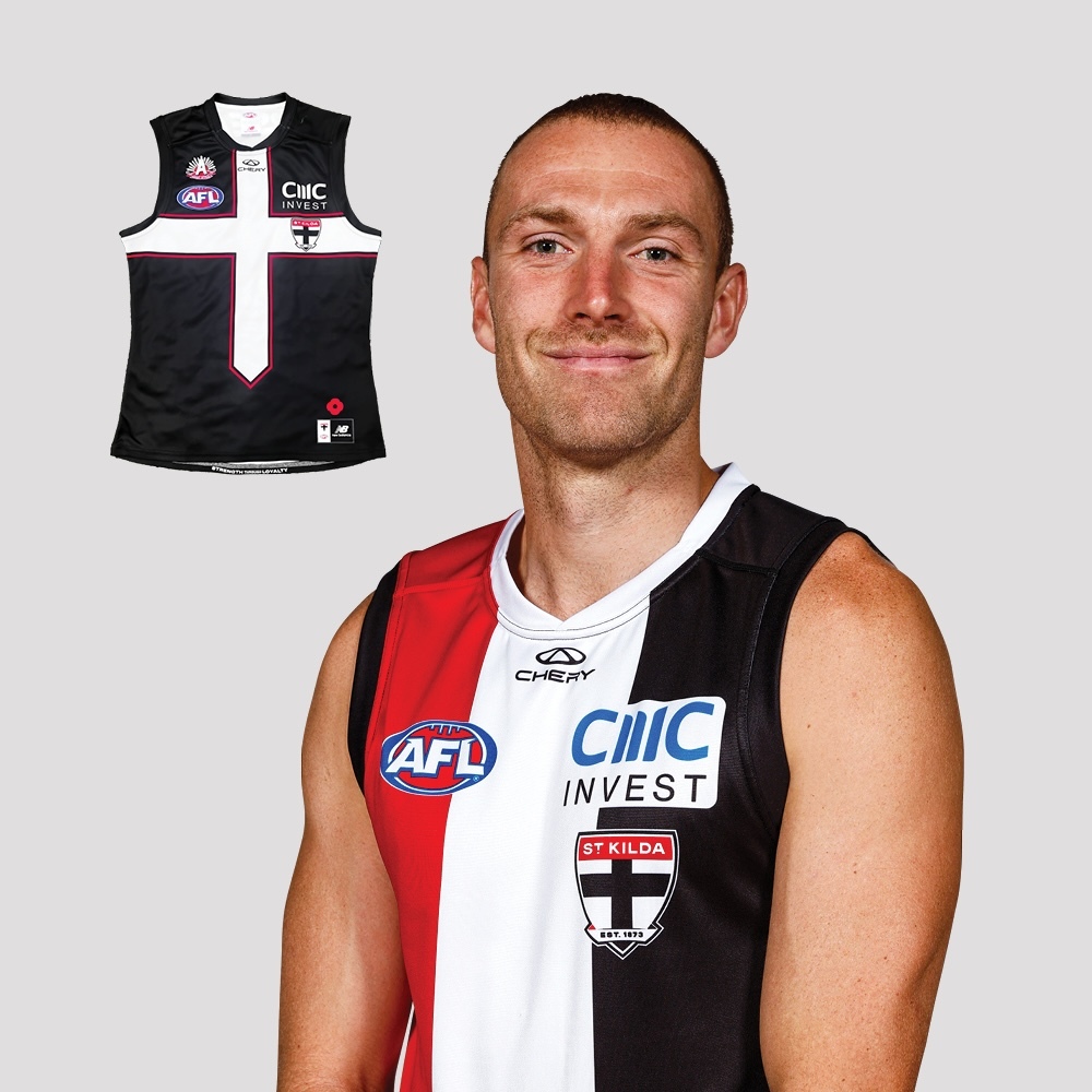 Callum Wilkie #44 - 2026 Player ANZAC Guernsey * Signed
