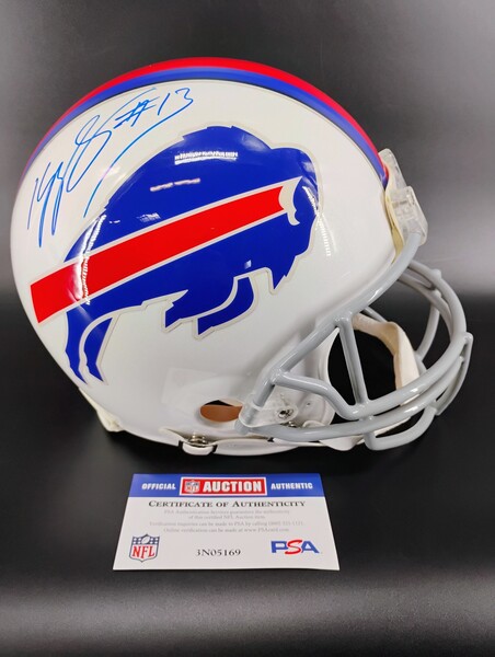 NFL - Bills Kelvin Benjamin Signed Authentic Proline Helmet
