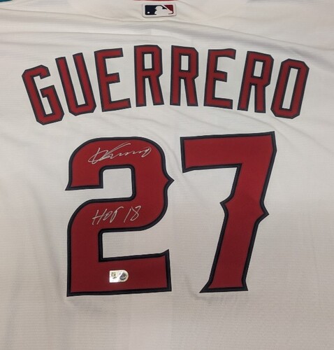 Vladimir Guerrero Sr Autographed 