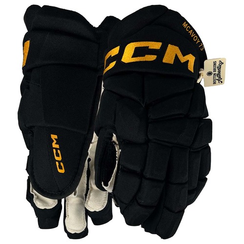 Photo of 25-26 Game-Used CCM Hockey Gloves - Charlie McAvoy 