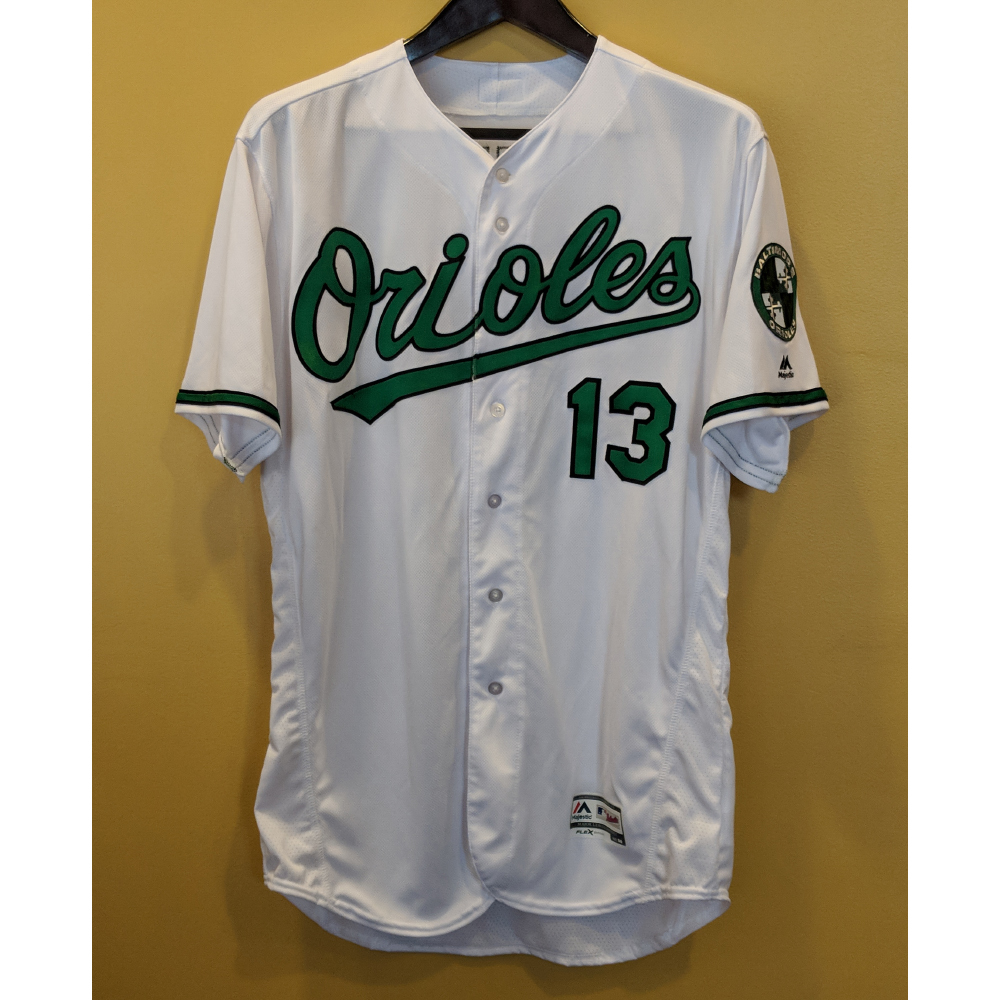 Manny Machado - Earth Day Jersey & Cap: Game-Used (Worn Innings 7