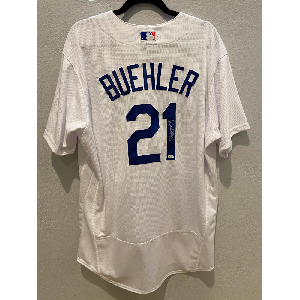 walker buehler signed jersey