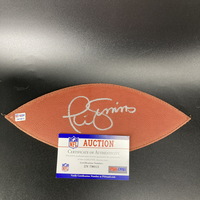 NFL - Giants Phil Simms Signed Panel