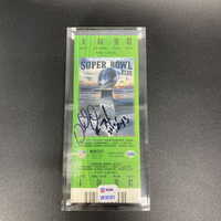 NFL - Steelers Willie Colon Signed SB XLIII Commemertive Ticket