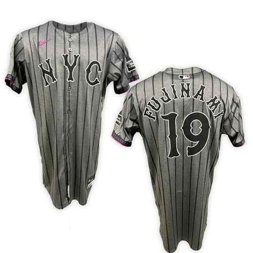 Shinataro Fujinami #19 - Team Issued City Connect Jersey