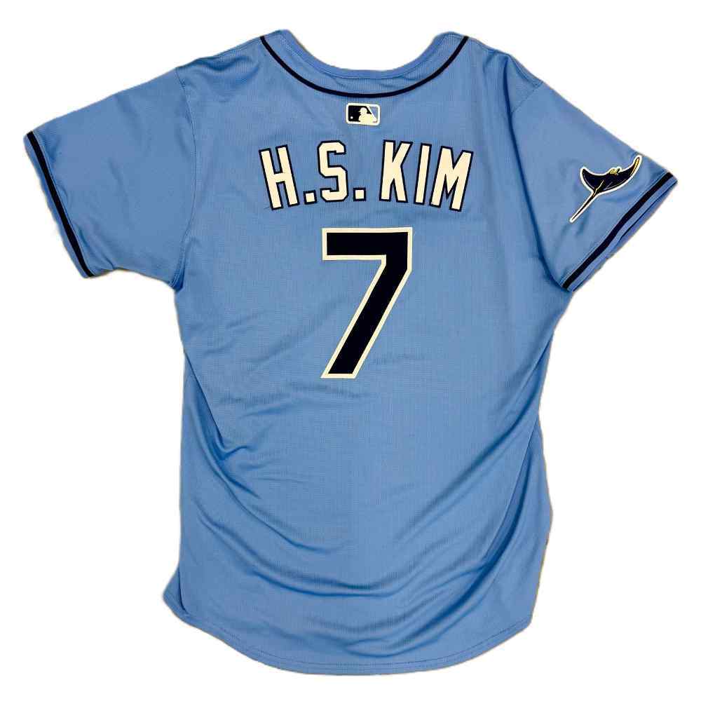 Team Issued Burst Jersey: Ha-Seong Kim - 2025 | Tampa Bay Rays