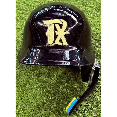 Photo of Cody Freeman #39 Game-Used Texas Rangers 2025 City Connect Batting Helmet (MLB AUTHENTICATED)