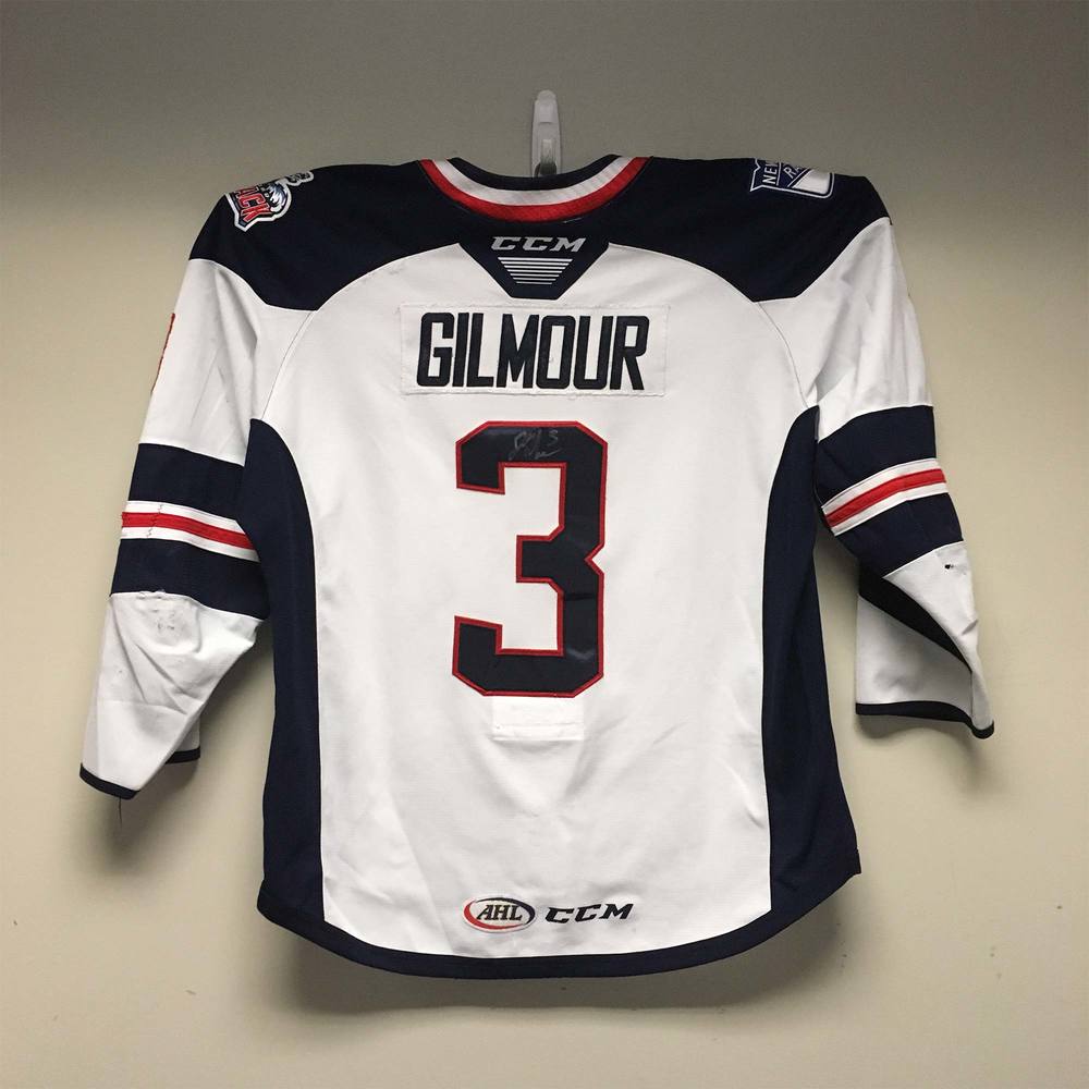 AHL Authentic Hartford Wolf Pack Regular Season Jersey worn and