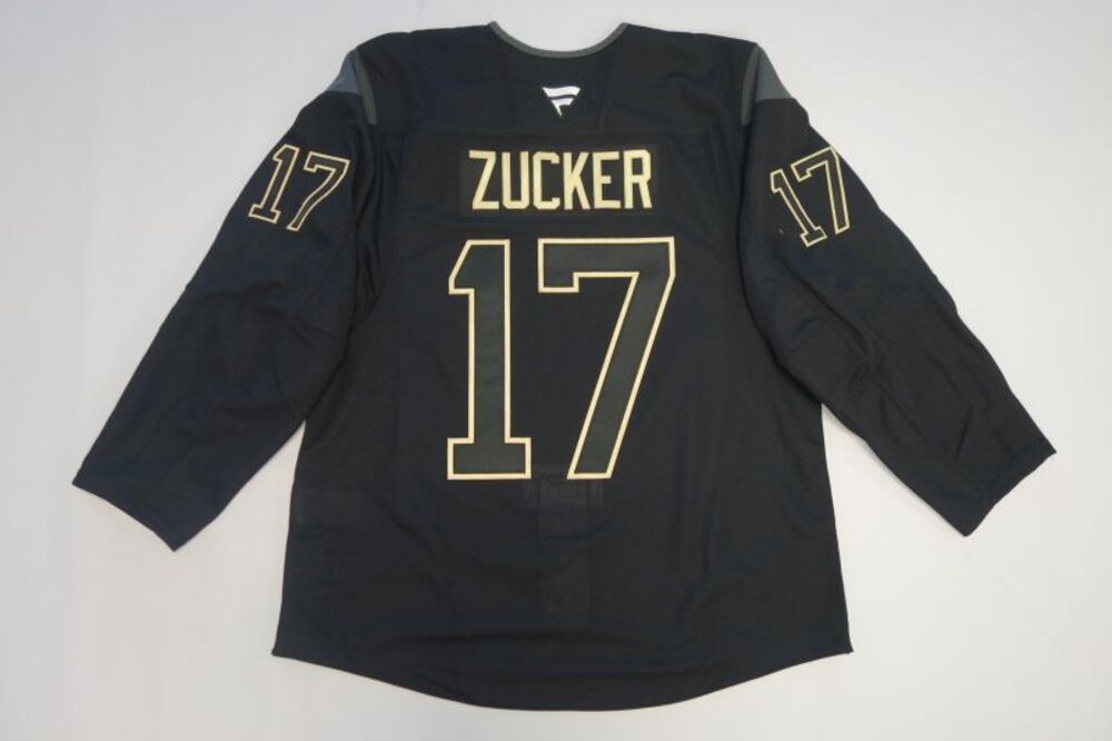 Jason Zucker 2025-26 Buffalo Sabres Black History Celebration Jersey