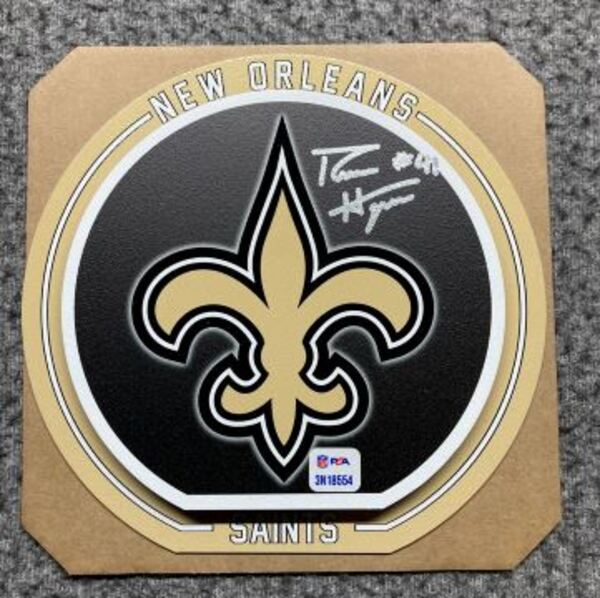 Legends - Saints Roman Harper Signed 3D Metal Wall Art (8x8)