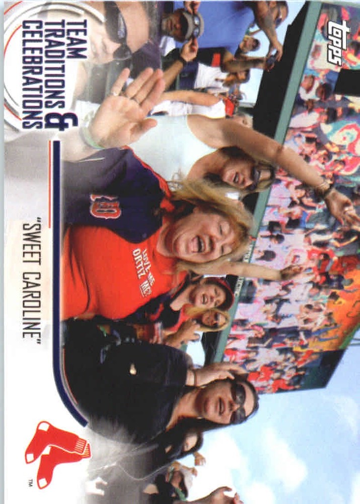2018 Topps Opening Day Team Traditions and Celebrations #TTCSC Sweet Caroline