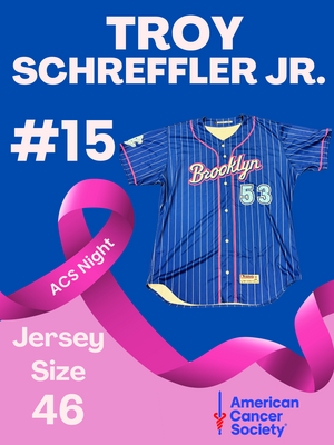 #15 Troy Schreffler Game Used ACS Jersey (Size 46)