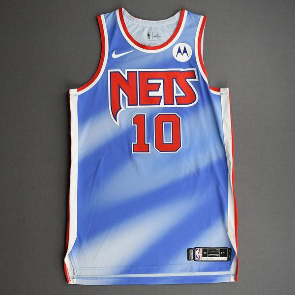 Tyler Johnson Brooklyn Nets GameWorn Classic Edition (199091 Road