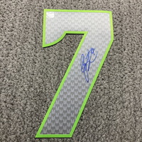 NFL - Seahawks Geno Smith Signed Jersey Number