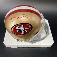 NFL - 49ers Tyrion  Davis-Price signed mini helmet