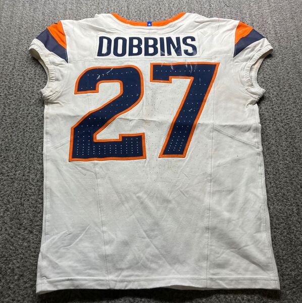 London Games - Broncos JK Dobbins Game Worn Jersey (10/12/2025) Size 40 ...