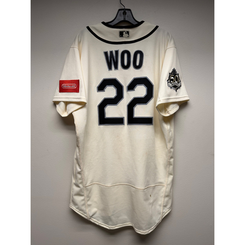 Seattle Mariners Hisashi Iwakuma Team-Issued 2017 40th Anniversary