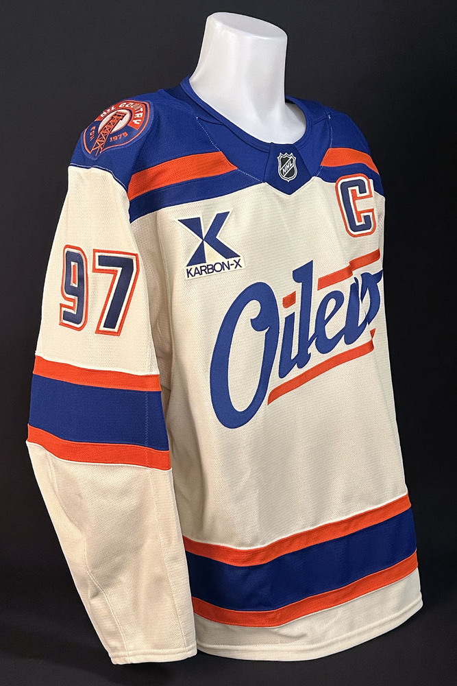 Connor McDavid #97 - 2025-26 Edmonton Oilers Alternate Set #3A Game Worn Jersey - Worn For 1 Game - Jan 12th vs Chicago