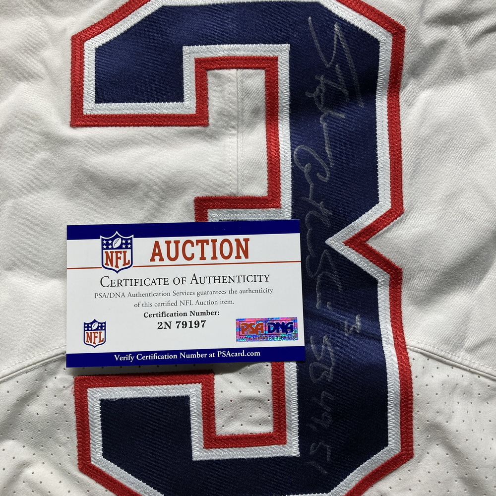 Crucial Catch Patriots Stephen Gostkowski Signed Game Used Jersey