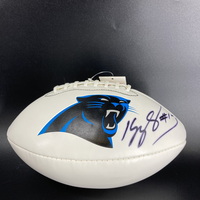 Panthers - Kelvin Benjamin Signed Panel Football With Panthers Logo