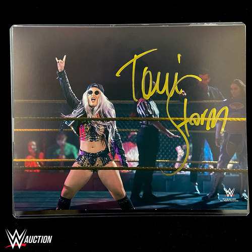 Toni Storm SIGNED 8x10 Photo Yellow Signature (Random Number)