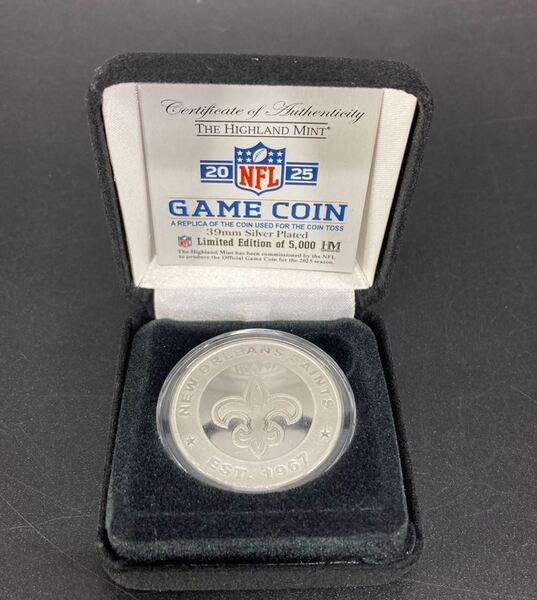Saints 2025 Commemorative Game Coin