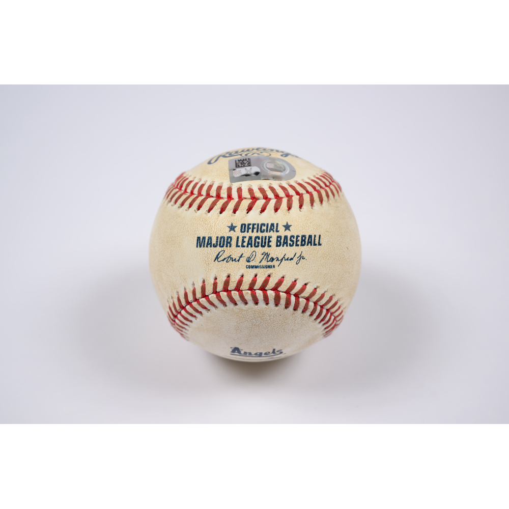 Parker Messick Rookie Season Pitch to Mike Trout (Ball - 84.8 MPH ...