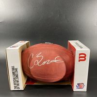 NFL - Chandler Zavala Signed Authentic Football