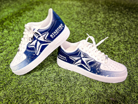 MCMC - Jason Garrett Custom Cleats - Supporting Jason Garrett Starfish C...