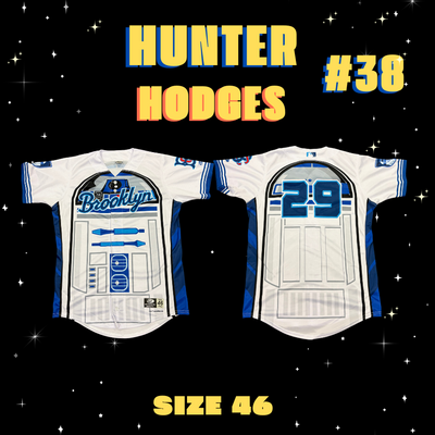 #38 Hunter Hodges Game Worn Star Wars Jersey (Size 46)