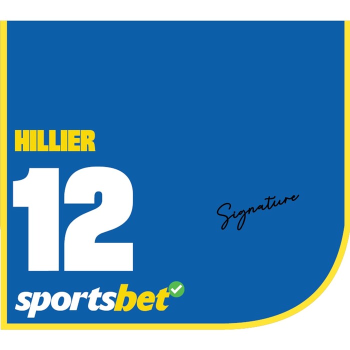 Photo of #12 Hillier - Luke Currie Signed Caulfield Guineas Saddlecloth