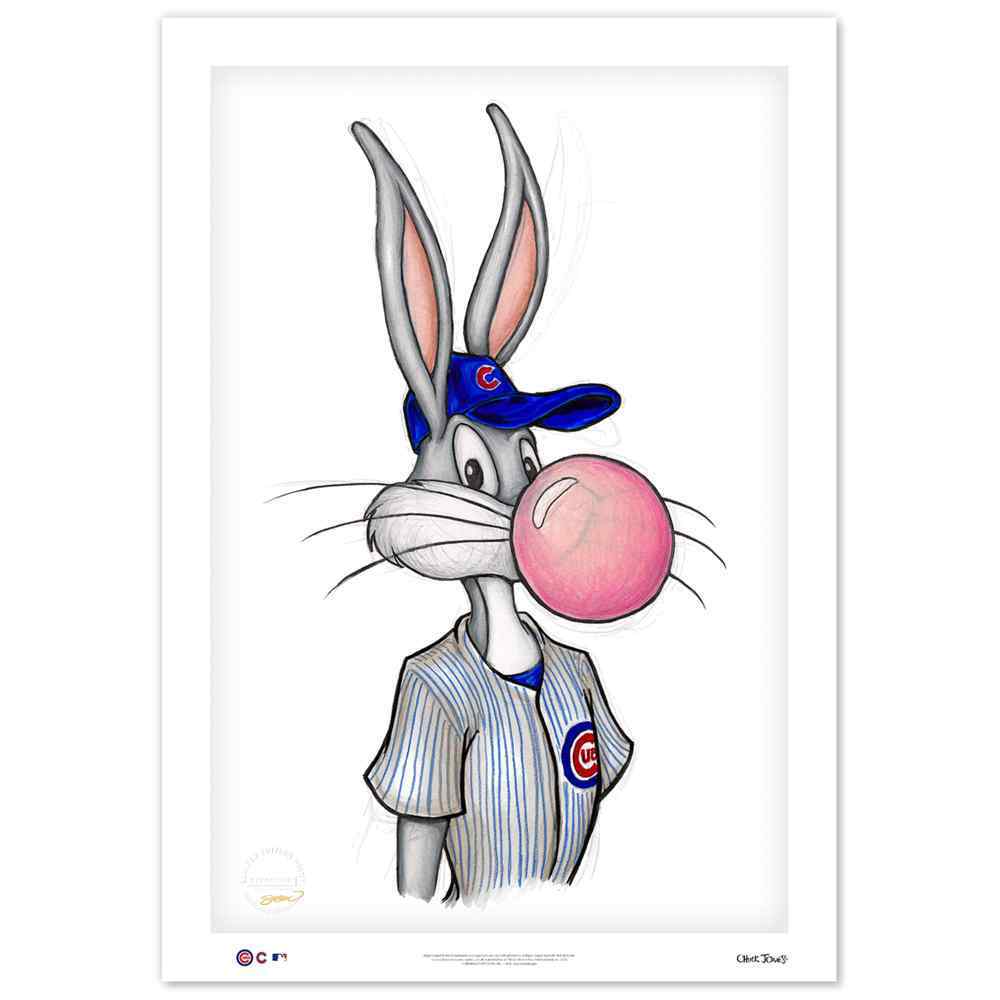 Cubs Deviantart Rapper Bugs Bunny - Chicago Cubs - Limited Edition Print of 100 by Artist S ...